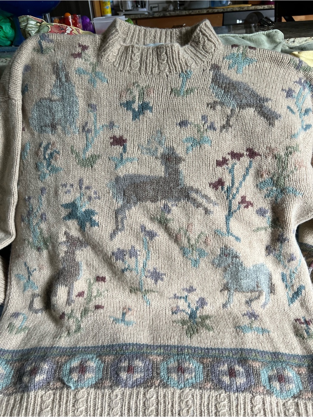 Beautiful unique sweater- a rare find
